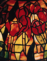 Tiffany Reproduction 16" Tulip in Red