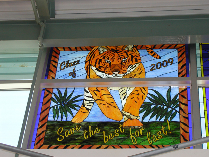 Stony Point High School 2009 Commemorative Stained Glass Window &nbsp;