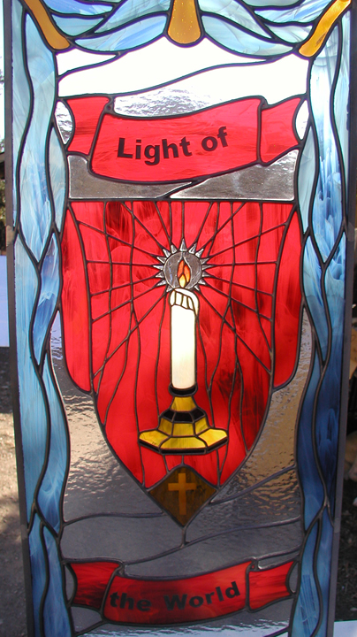 Reformed Fellowship Church Light of the World Window