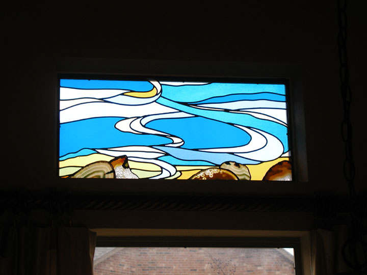 Set of custom designed abstarct windows