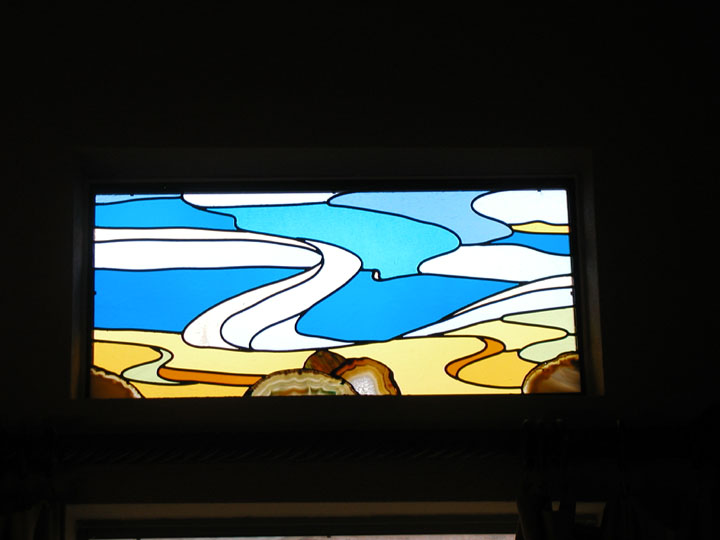 Set of custom designed abstarct windows